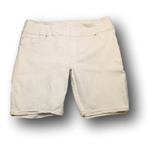 Pull on sculpting Bermuda shorts - Picture 1 of 4